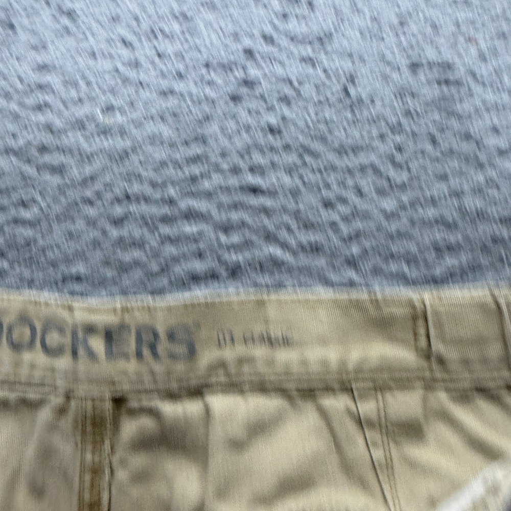 Dockers D3 Pant Men 38x30 Beige Cotton Cargo Straight Classic Technician Utility - Picture 3 of 10